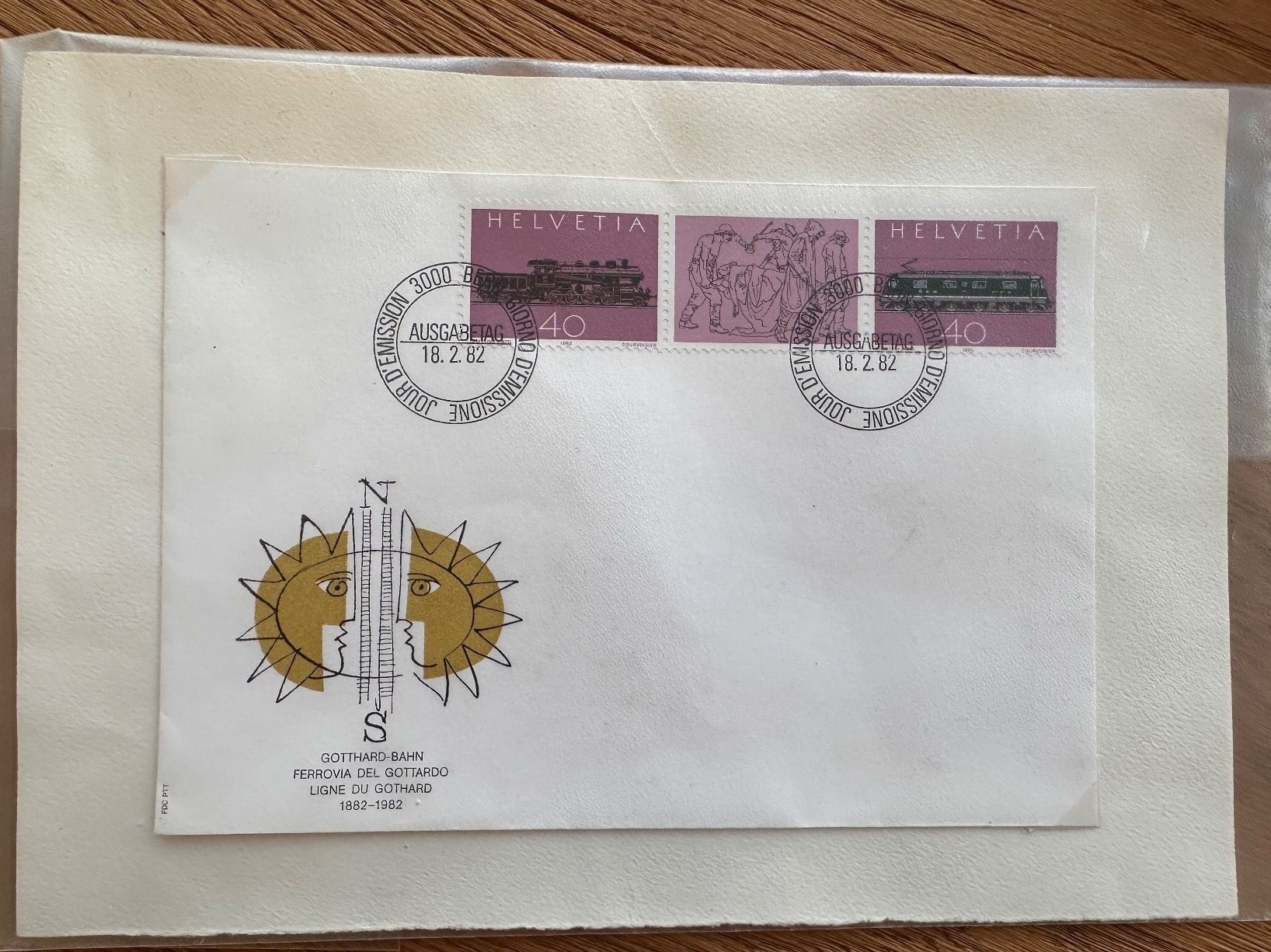 Tous les timbres: Briefmarken Gotthard Bahn – D'occasion à Schinznach-Dorf par KuefErer