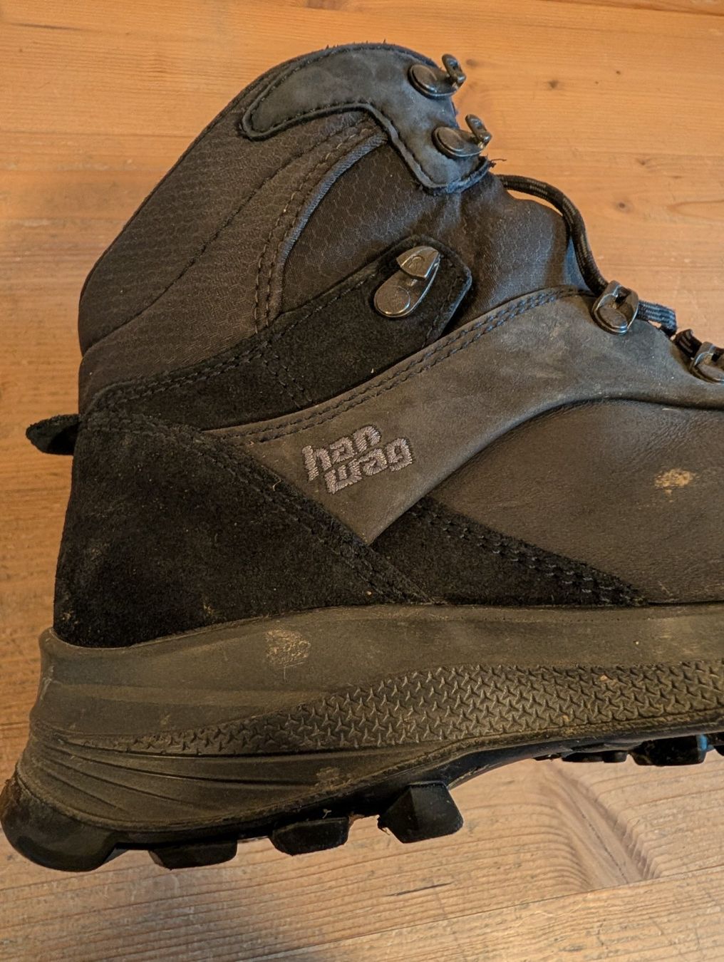 Hanwag Scarpe da donna: Hanwag Wanderschuhe Grösse 40.5 – Usato da Bauma venduto da Makinom 4