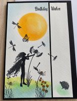 Geburtstagskarte, Karten, Feen