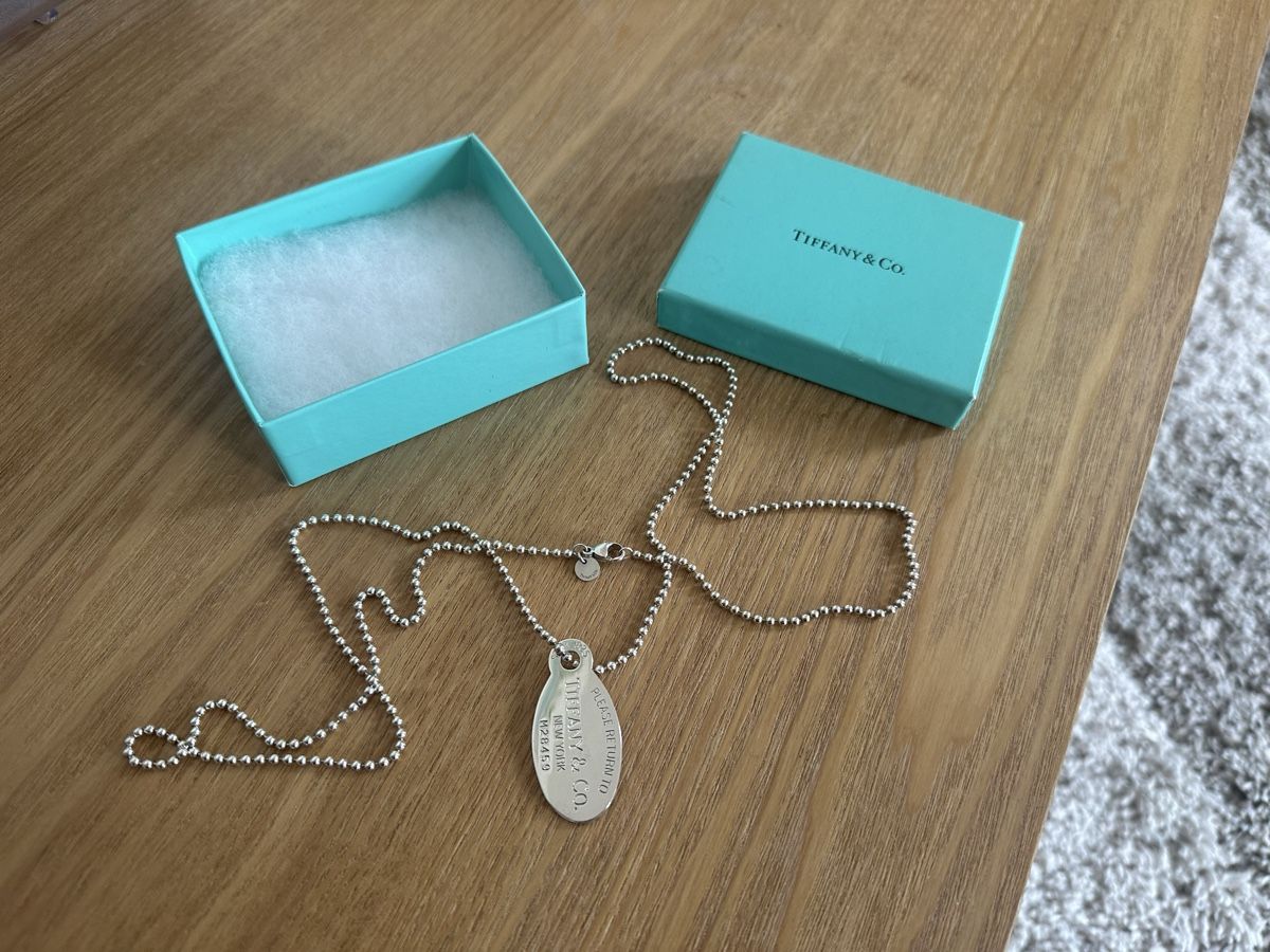 Tiffany & Co. Catenine: Return to Tiffany&Co. Oval Necklace – Usato da Goldach venduto da Lenny0220 1