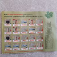 Coop GROSSER SAMMELSPASS: 1 volle Karte mit 40 Marken