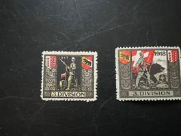 CH Soldatenmarke Lot  1918-1919 *   (5662)