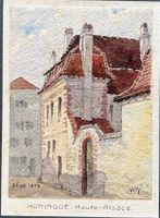 Philippe Ernest Recordon (1874-1947), Vevey - Aquarell, 1893