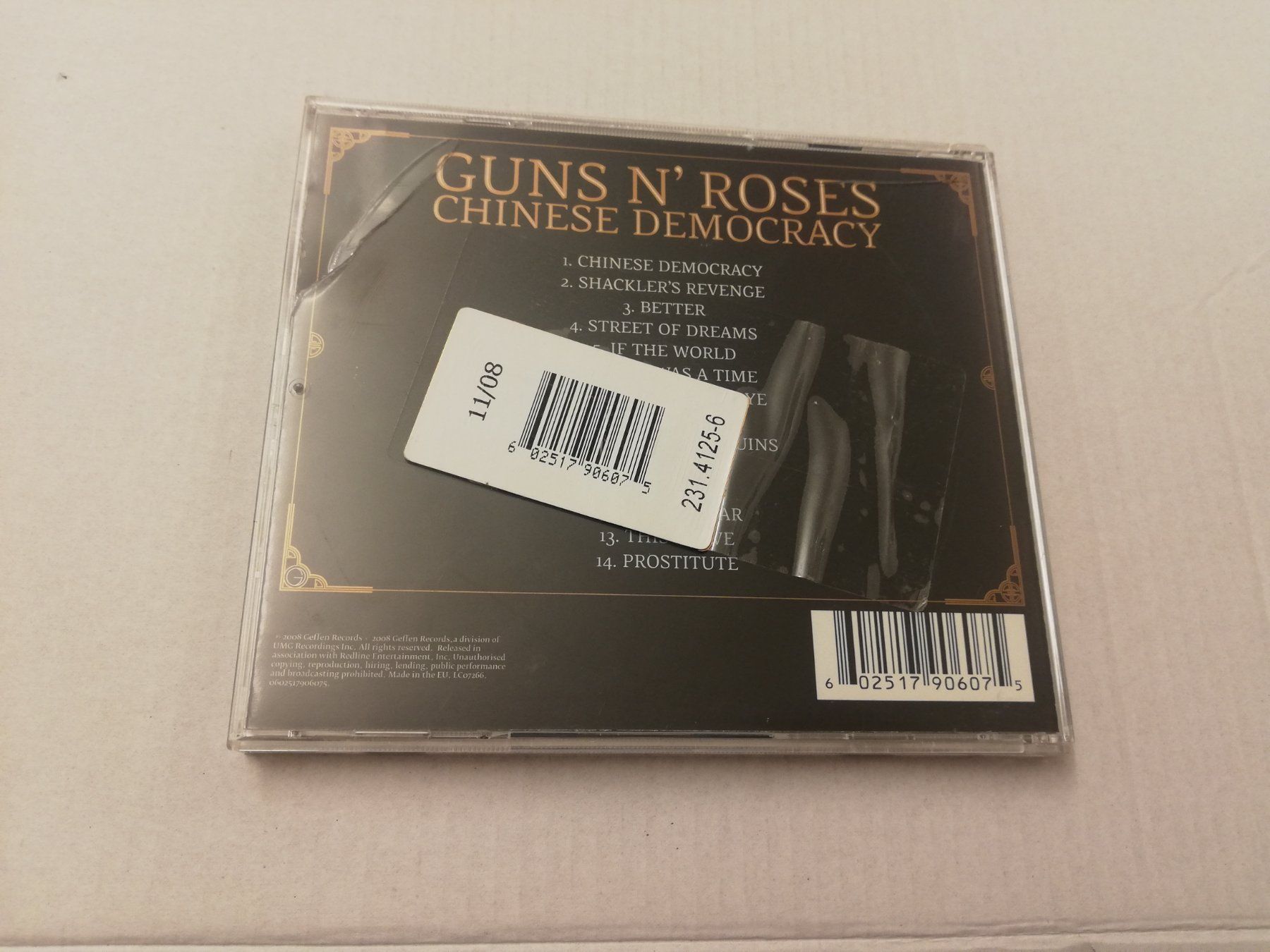 CDs: GUNS N' ROSES - CHINESE DEMOCRACY – Gebraucht aus Bern von Vinylsound.ch 1