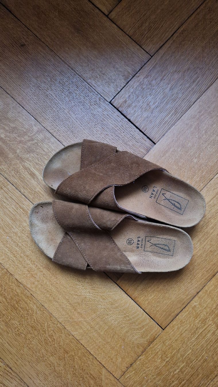 Scarpe da donna: mules daim – Nuovo (secondo la descrizione) da Vevey venduto da pau_5qql 1
