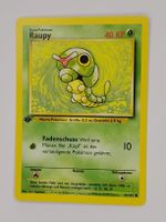 🐛 Pokémon Base Set – Raupi 1. Edition – Deutsch – WotC