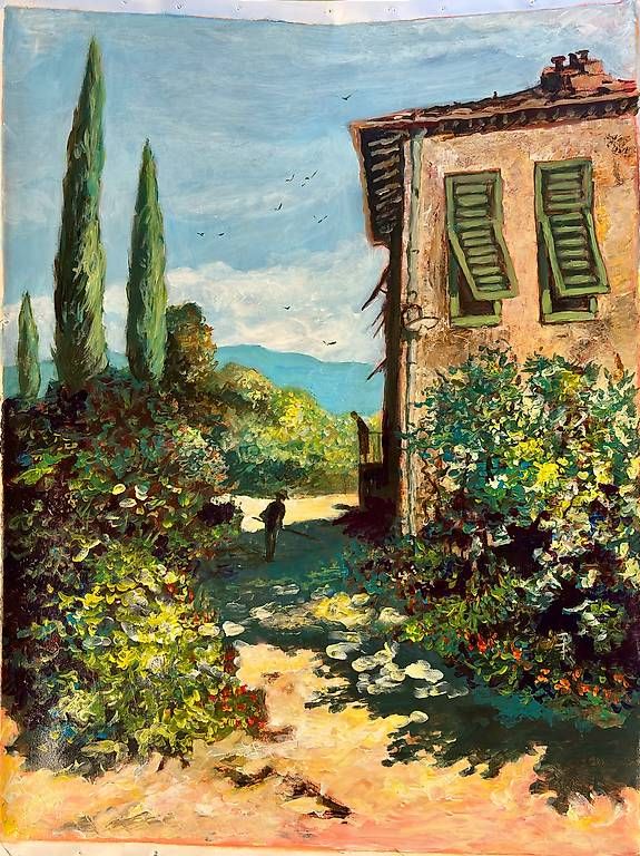 Dipinti: Sergio: Le jardin – Usato da Thônex venduto da sergio1451