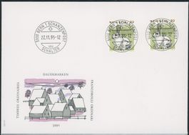 1995 - Tiere I · B-Post - Ersttagsbrief FDC - Ersttag Voll
