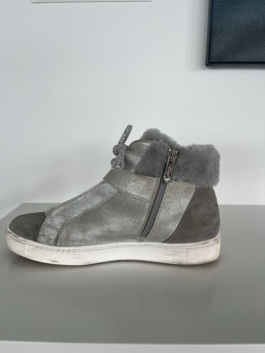 Marc Cain Scarpe da donna: Marc Cain Silber Sneaker Gr. 39 – Usato da Tennwil venduto da Hemi0 2