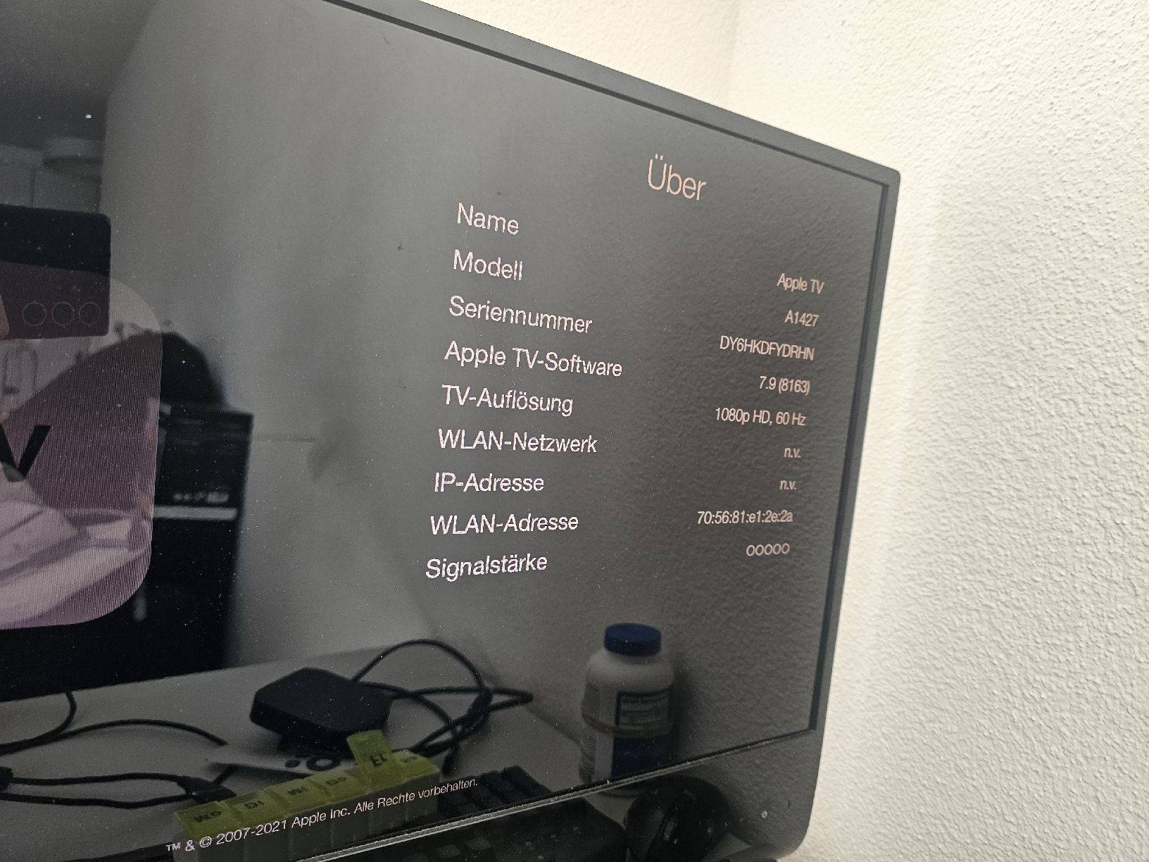 Apple Audio- & Mediensysteme: Apple TV (3. Generation) – Gebraucht aus Affoltern am Albis von hwulf 2