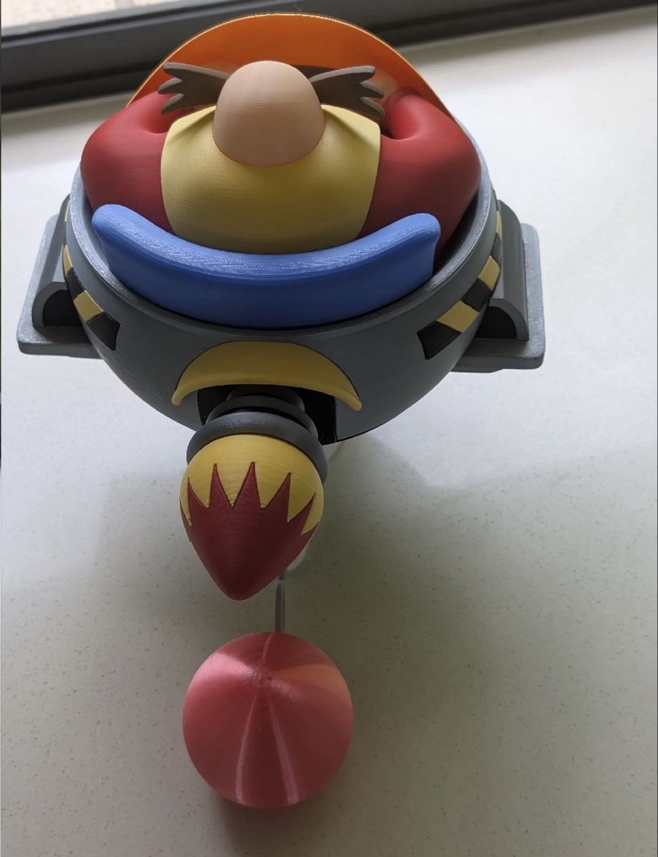 Statuette: Dr. Eggman Figur 3D Druck – Nuovo (secondo la descrizione) da Embrach venduto da Niko_357 2