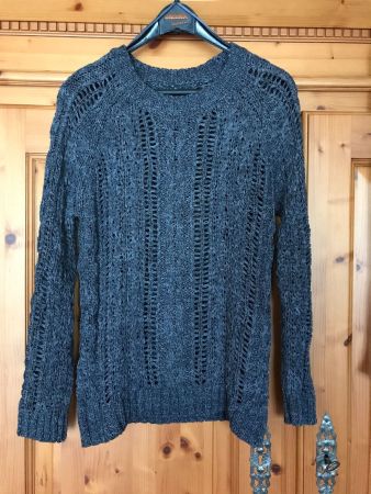 YESSICA - STRICKPULLOVER/PULLOVER - NEU - GRÖSSE M - GRAU