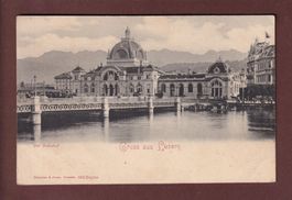Gruss aus LUZERN - Bahnhof