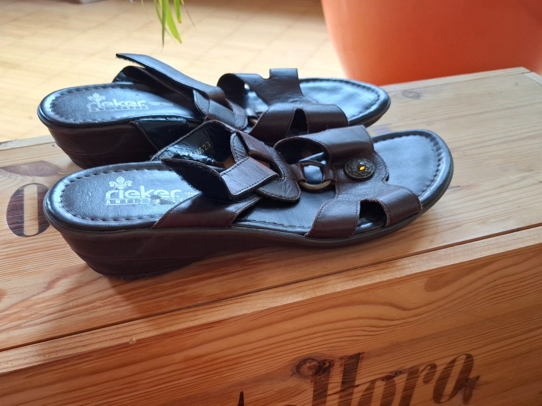 Rieker Scarpe da donna: Sandalen Leder – Usato da st.gallen venduto da mona3