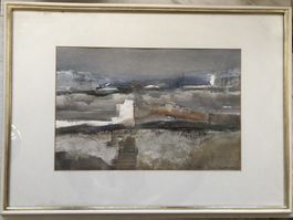 Doris Walser (*1934) - Gemälde - Aquarell/Mischtechnik