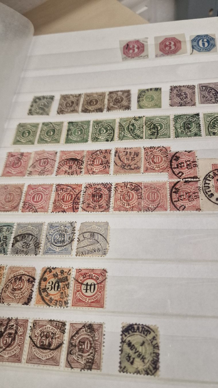 Alle Briefmarken: Briefmarken Sammlung in Ordner, diverse Werte, gebraucht – Gebraucht aus Herisau von Antiques.AR 3