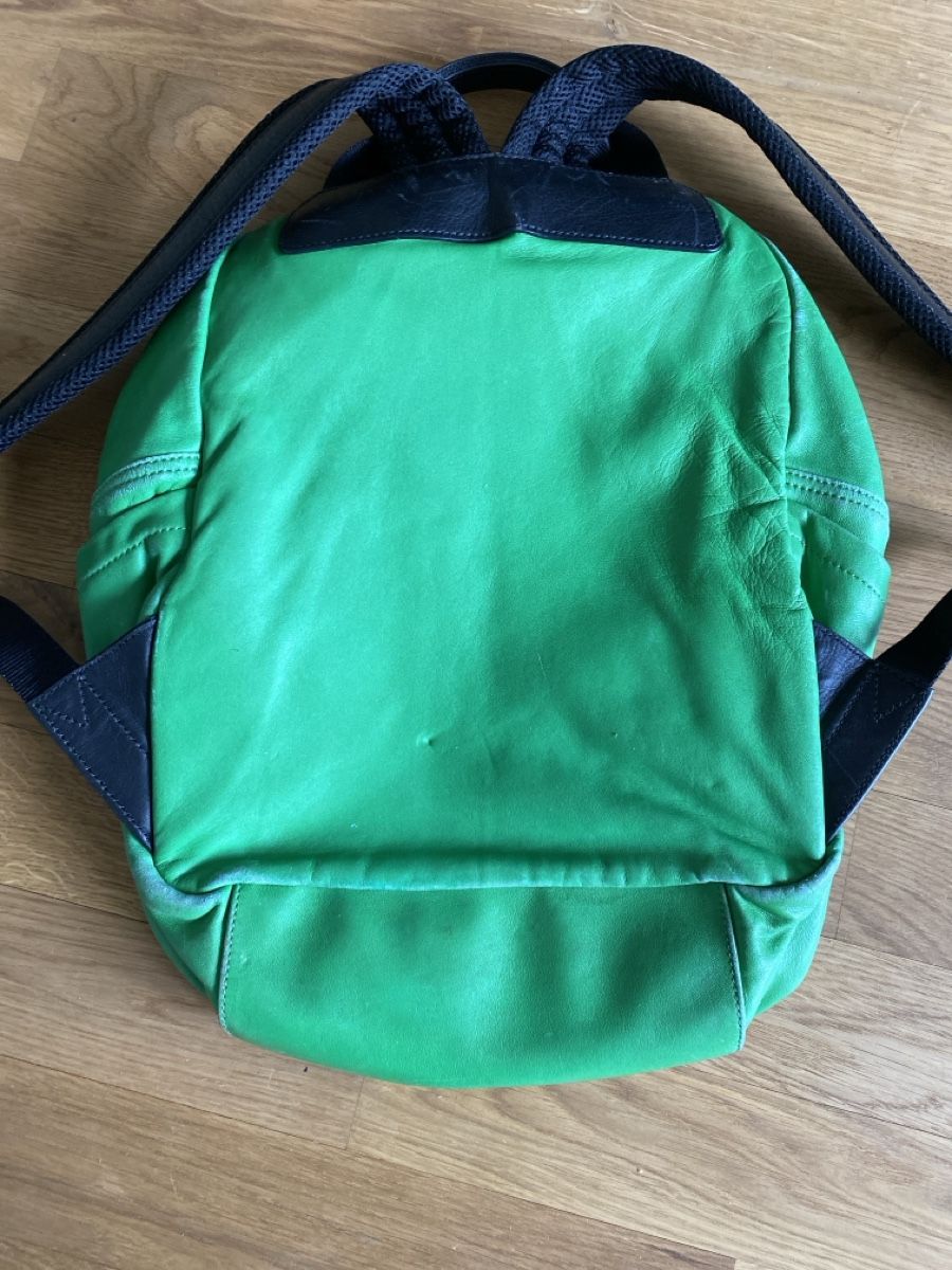 Dsquared2 Zaini: Rucksack Dsquared2 Leder grün  – Usato da Bern venduto da mue_yhz5 2