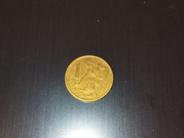 Pièce 1 koruna Tchécoslovaquie 1962
