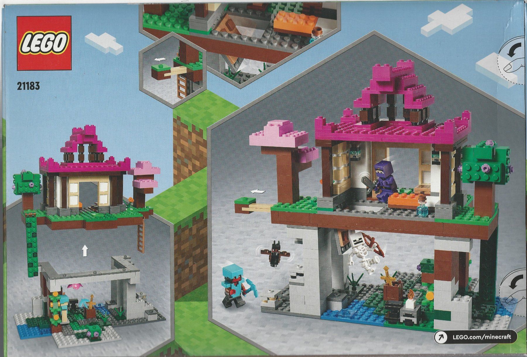 Lego Kit di costruzioni: LEGO MINECRAFT 21183 THE TRAINING GROUNDS  new – Nuovo e nell'imballaggio originale da Vezia venduto da Aquarius_Age 1
