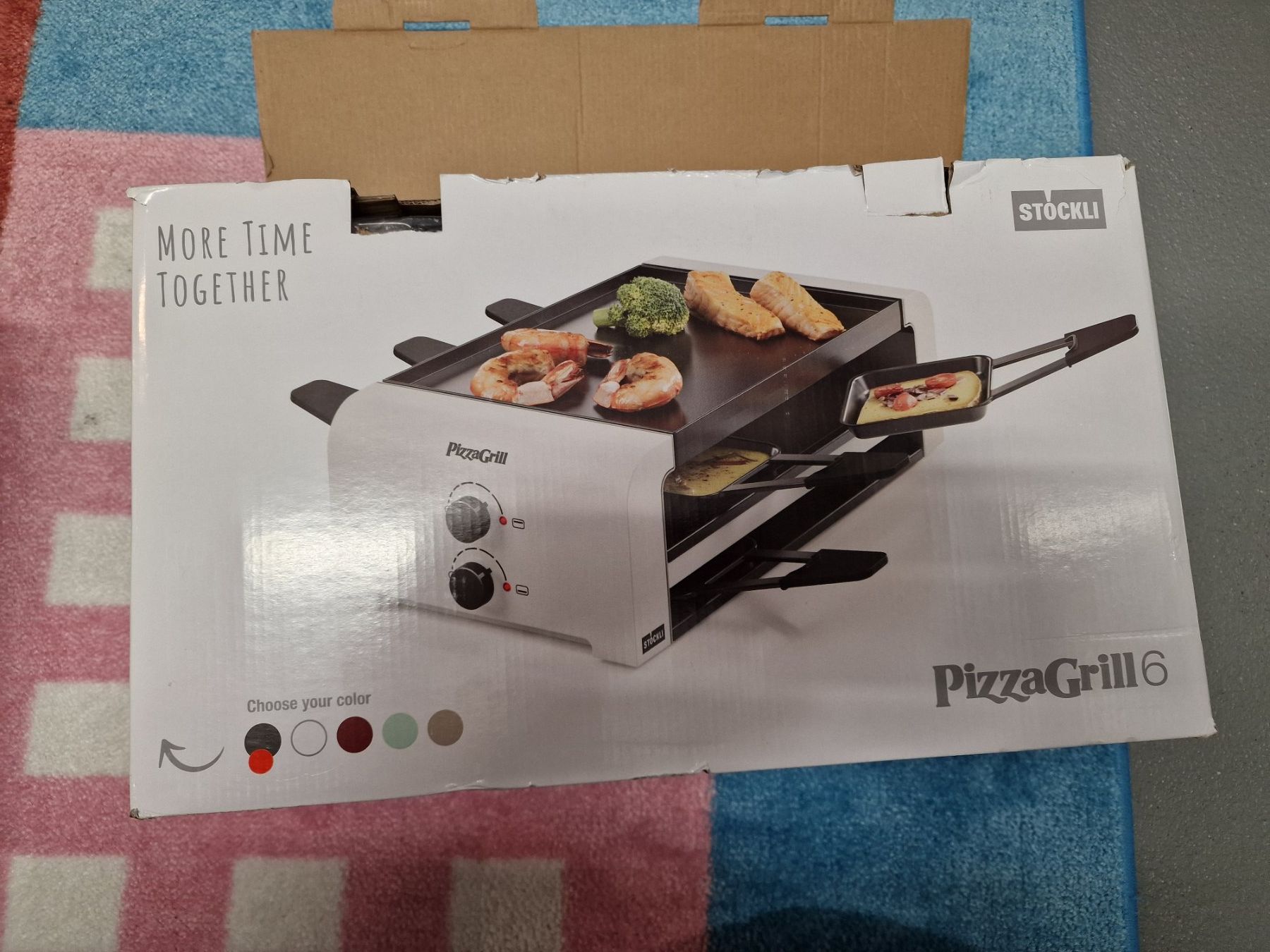 Stöckli Elettrodomestici da cucina: Stöckli PizzaGrill 6, neu, originalverpackt – Nuovo e nell'imballaggio originale da Villmergen venduto da Markus_Selina_Store 1