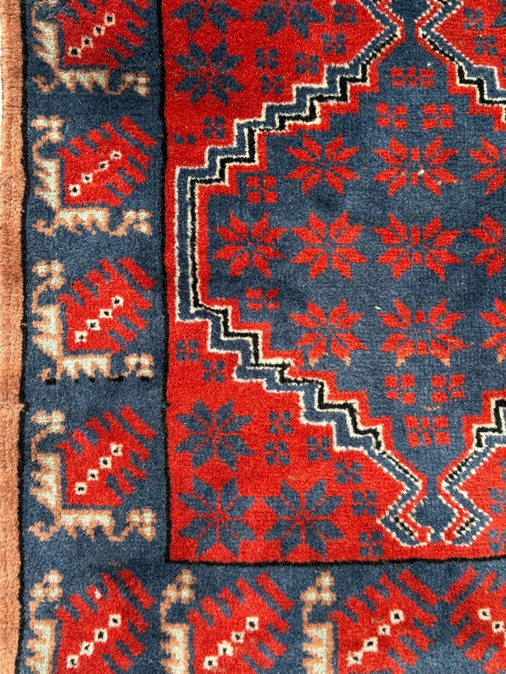 Tappeti: Kula 76x67cm Teppich handgeknüpft sauber – Usato da Vacallo venduto da cri_229f 2