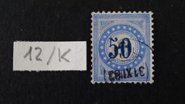 SBK 12 Typ/K (1000.--) 31.XI.1883   147