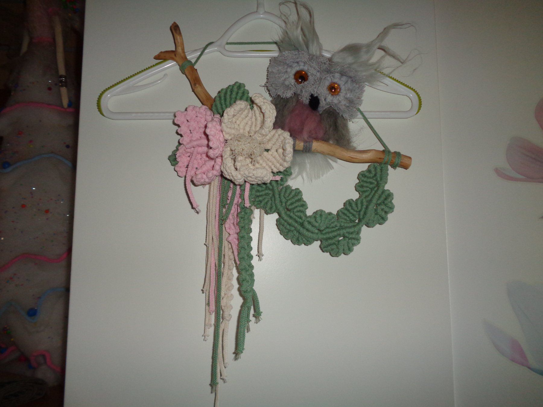 Tutte le decorazioni: *** Besondere Makramee Eule *** / Handarbeit – Usato da Othmarsingen venduto da Leuchtturmlady 2