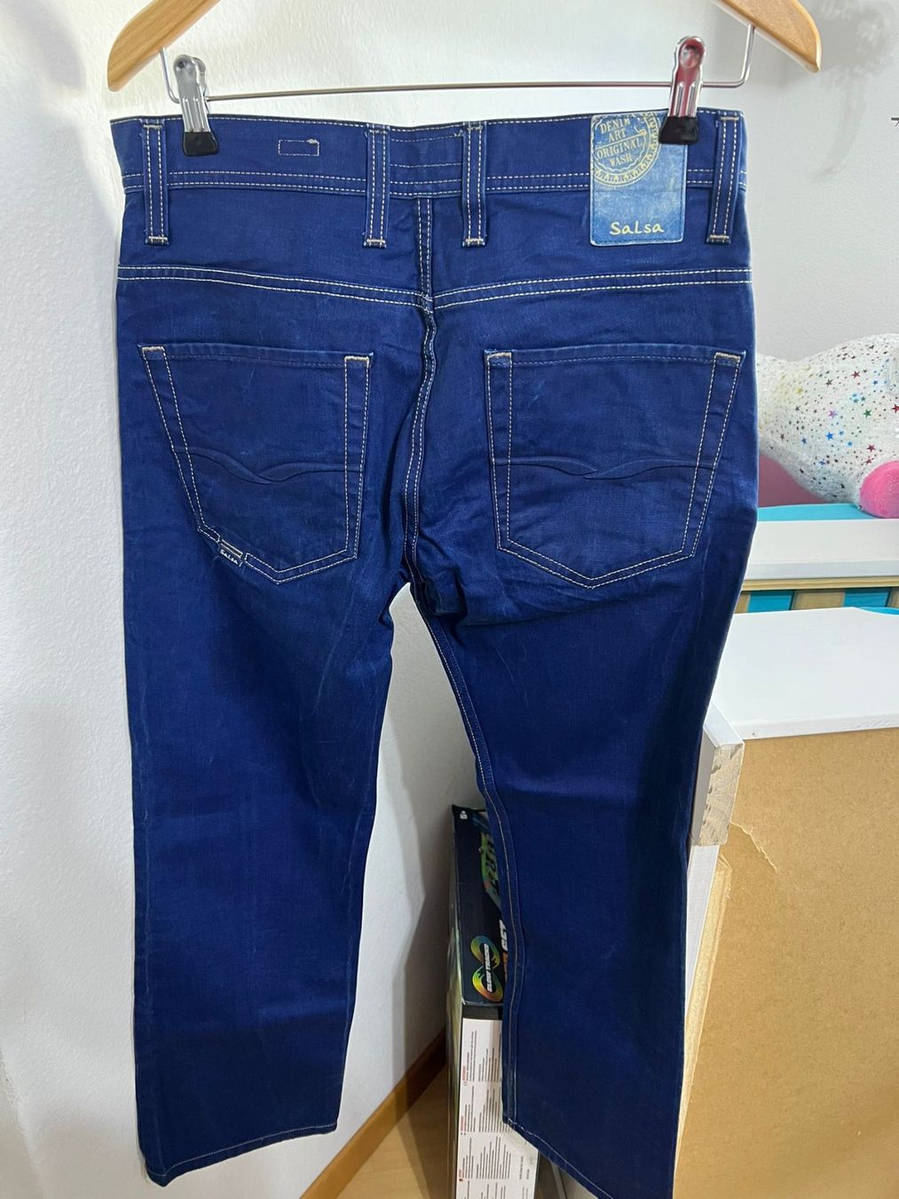 Salsa Jeans: Salsa Herren Hosen blau – Nuovo (secondo la descrizione) da Lupfig venduto da Pluribus 1