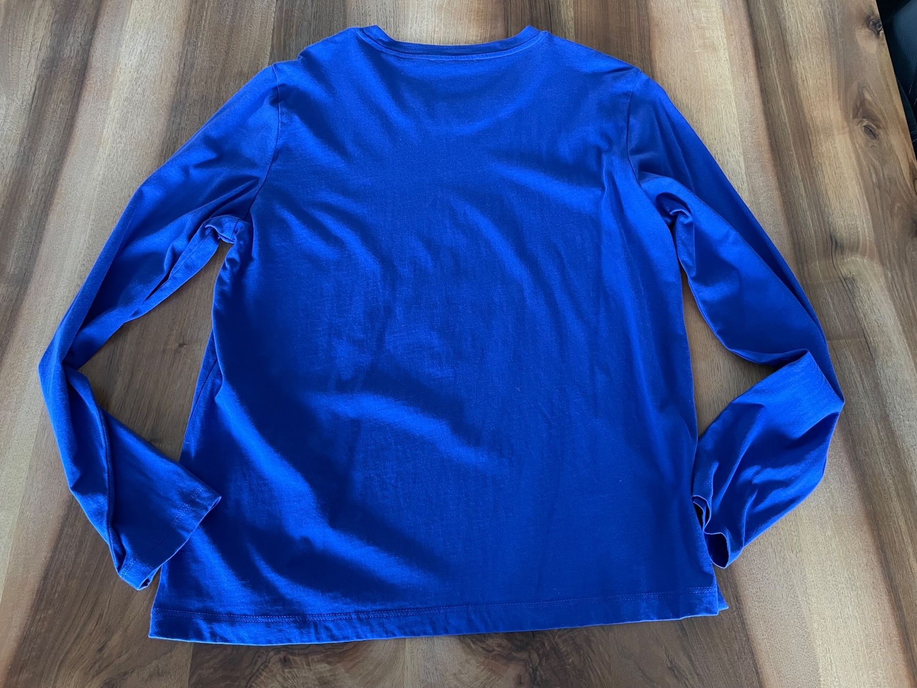 Esprit T-shirt: Blaues Langarmshirt, Grösse M, edc – Nuovo (secondo la descrizione) da Haslen AI venduto da s176 4