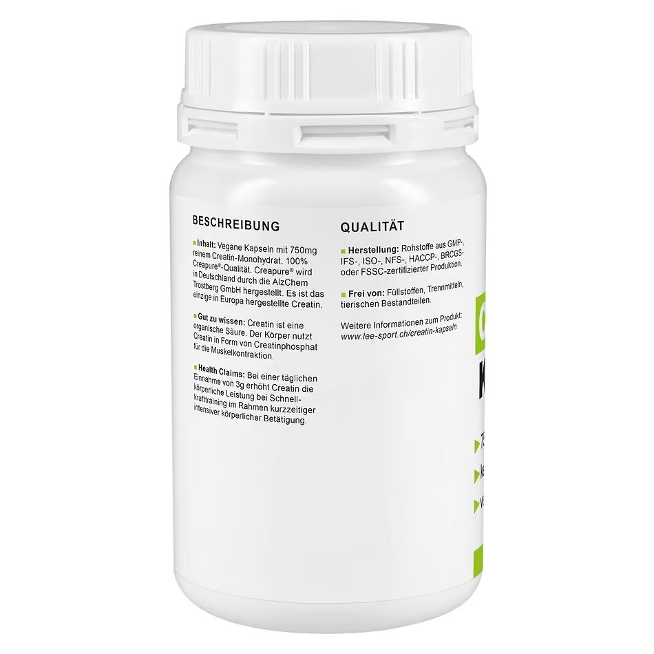 Lee-Sport Cibi & Specialità: 3x Creapure® Creatin Monohydrat | NEU – Nuovo e nell'imballaggio originale da Gerlafingen venduto da SiM_sch 2