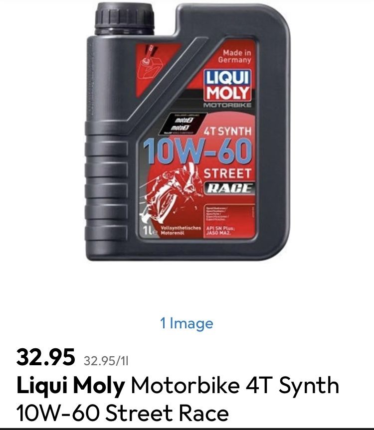 Liqui Moly Huiles et additifs: Huile moto 10W-60 4T Synth – Neuf avec emballage d'origine à Neuchâtel par lflckgr 3