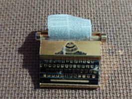 Wunderschöne nostalgische Schreibmaschine fürs Puppenhaus