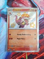 Crocalor Shiny - Promo Pokemon Karte