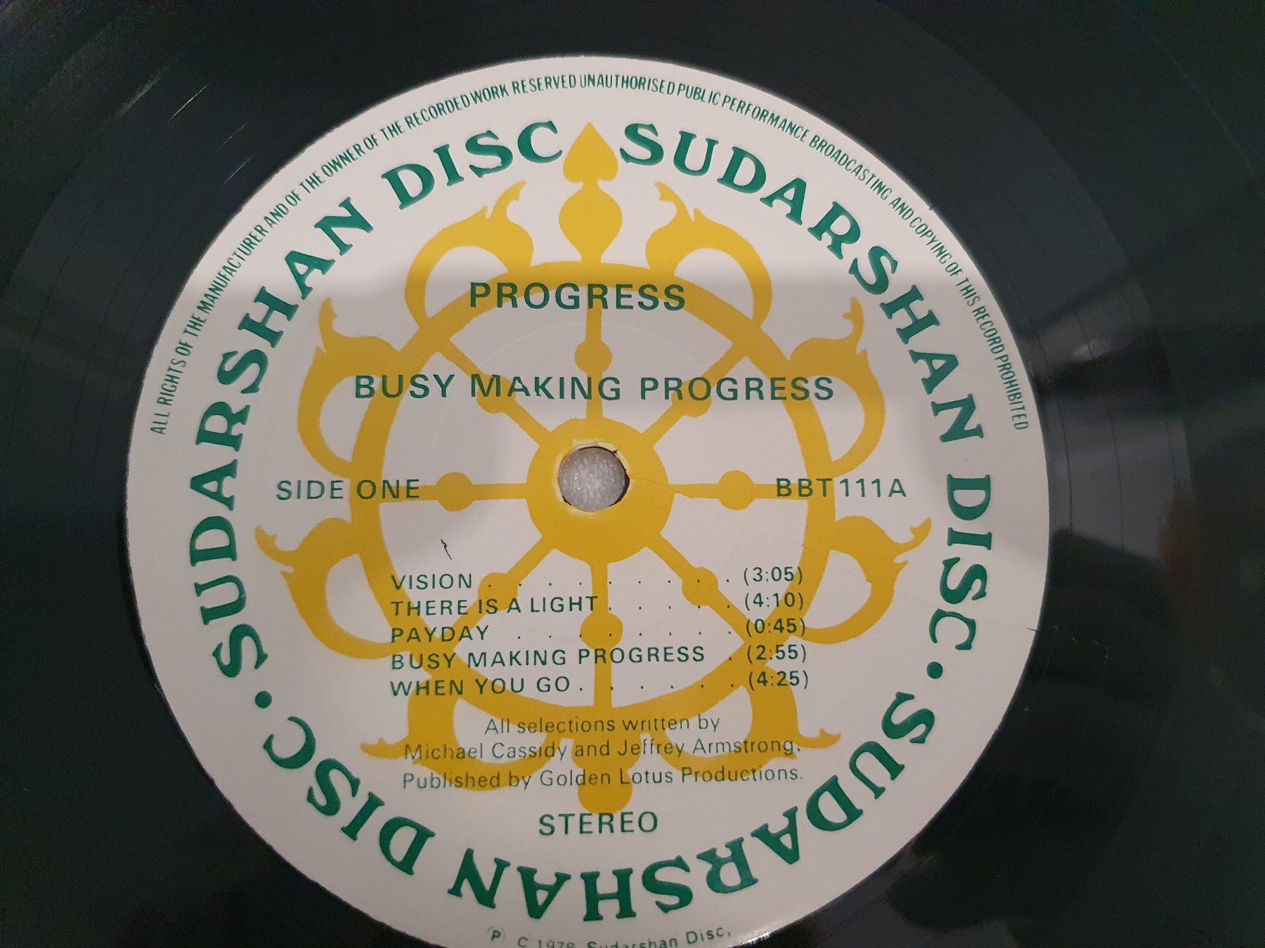 Dischi in vinile: Progress – Busy Making Progress – Usato da Uster venduto da Vinyl-Leidenschaft 4