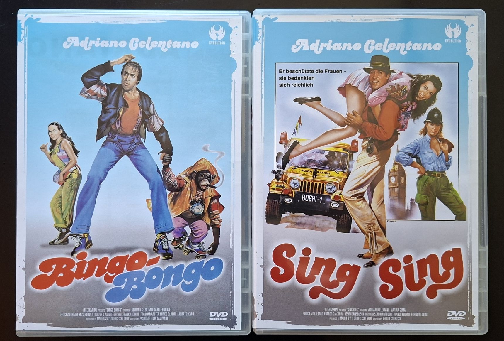 Tutti i DVDs: CCC Celentano Cult Collection, Bingo Bongo+ Sing Sing DVD – Usato da Liestal venduto da Abimos 2