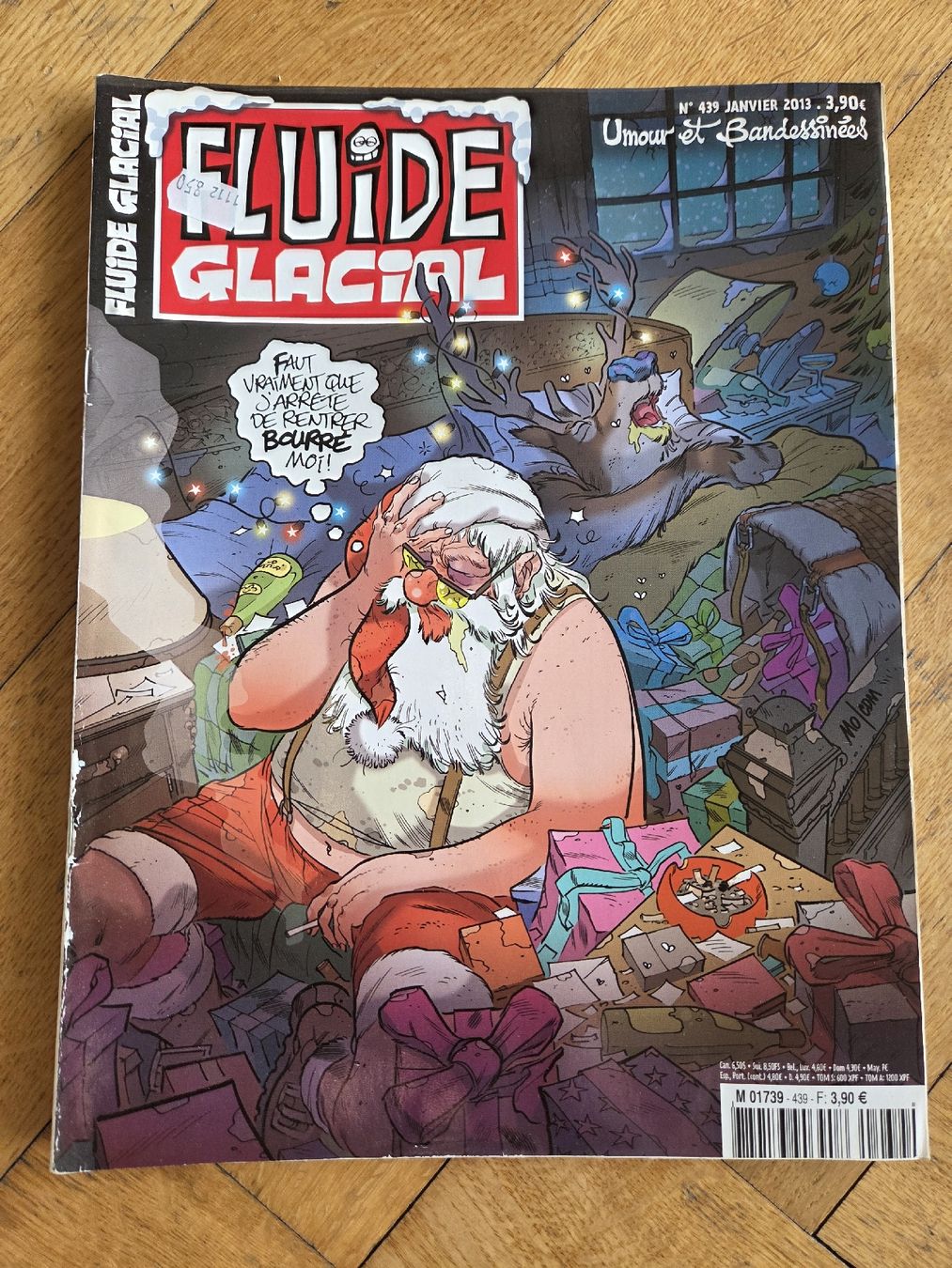 Fumetti: Fluide Glacial N°439 Janvier 2013  – Usato da Territet venduto da Cenh