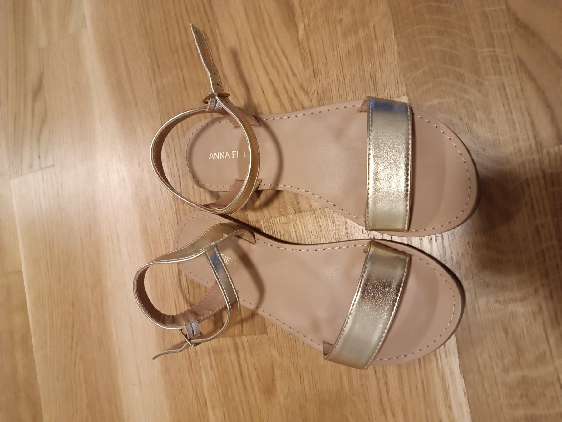 Anna Field Damenschuhe: Anna Field Sandalen, Gold, Gr. 35. – Gebraucht aus Luzern von sim_lqq2 1