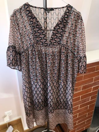 Robe 1.2.3 avec motifs chic - matière agréable et légère