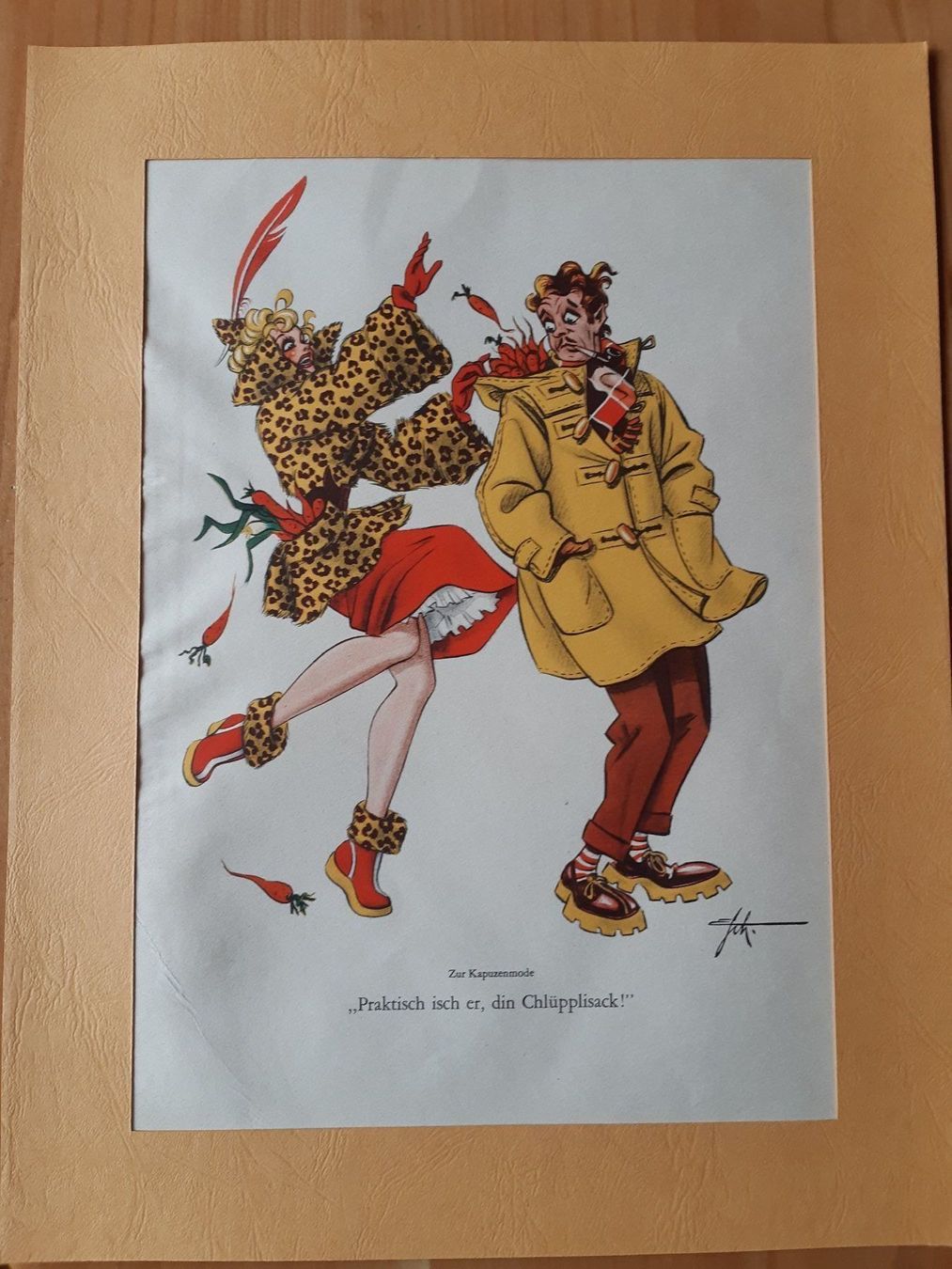 Grafica & Litografie: Nr.5 original Litho Nebelspalter – Usato da Grindelwald venduto da carro5 1