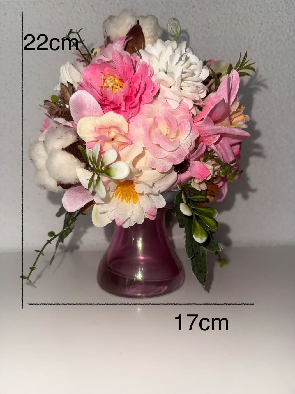 Tutte le decorazioni: Ein Blumenbaum, handgefertigt. Tischdeko – Nuovo e nell'imballaggio originale da Buchrain venduto da nat_pl5p 4