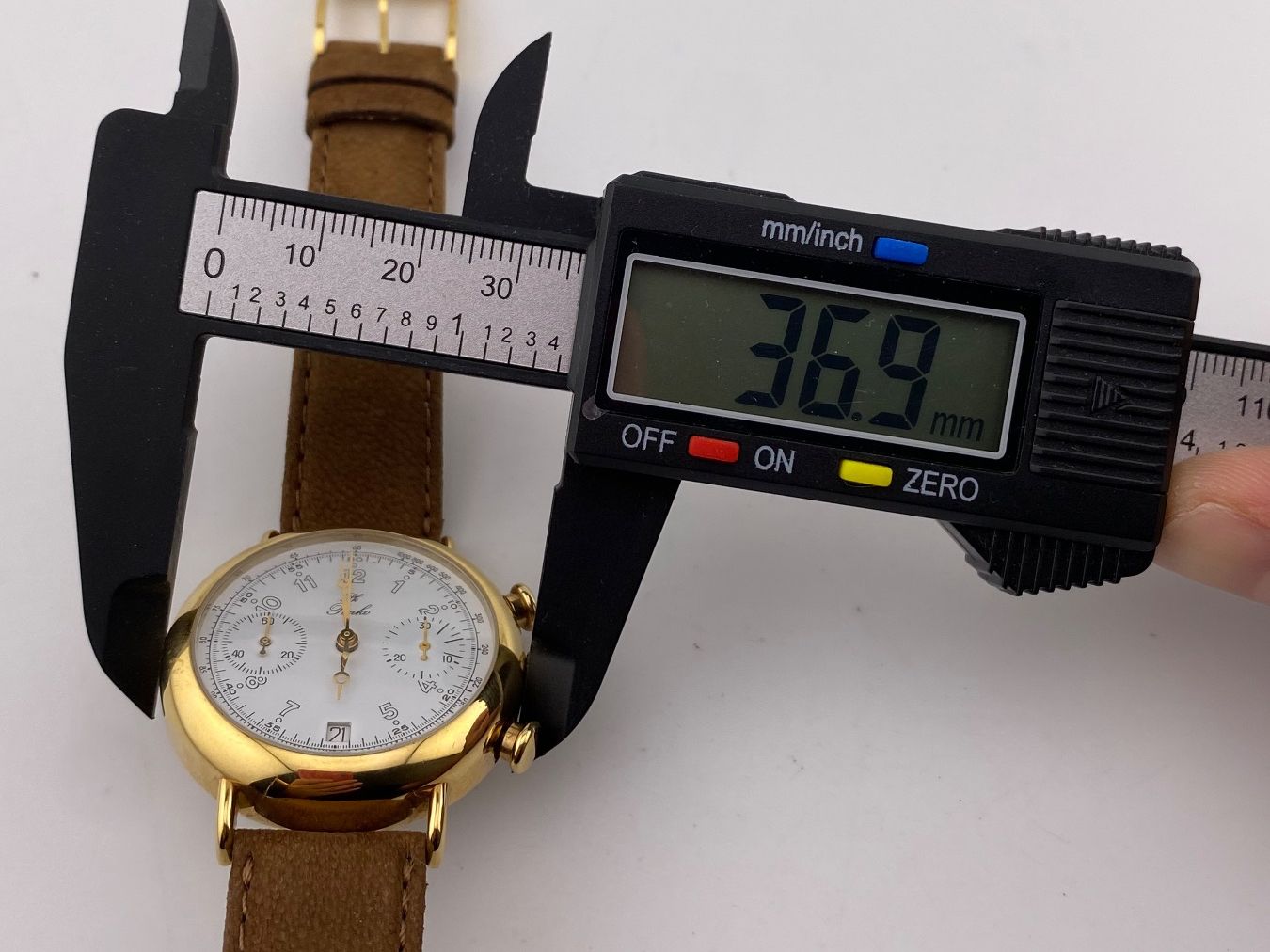 Orologi: Chronograph Handaufzug läuft – Usato da Biel/Bienne venduto da MrP_WatchesBiel 3