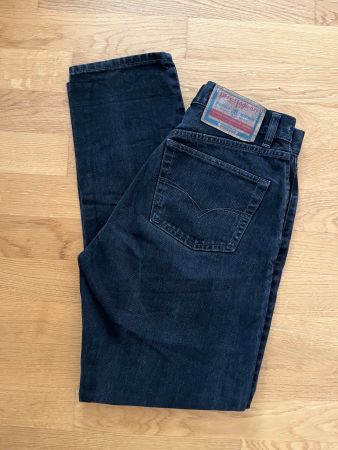 Diesel Jeans Hose Vintage Schwarz Grösse M Bundweite 29-32