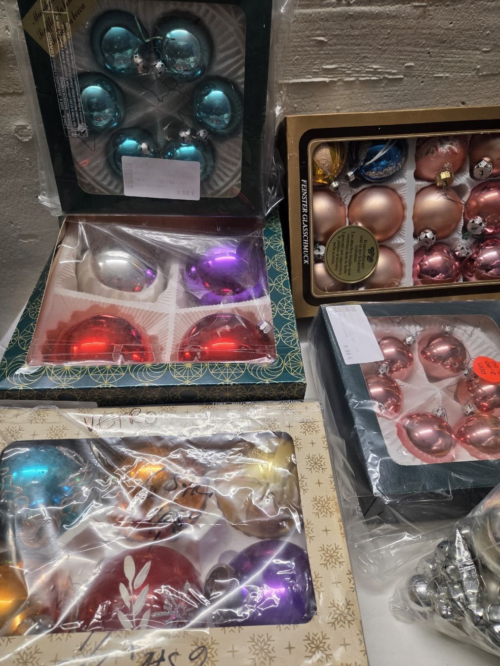 Tutte le decorazioni: Weihnachtsbaumschmuck Sortiment diverse Farben, Konvolut.. – Usato da Stans venduto da Ducati16 5