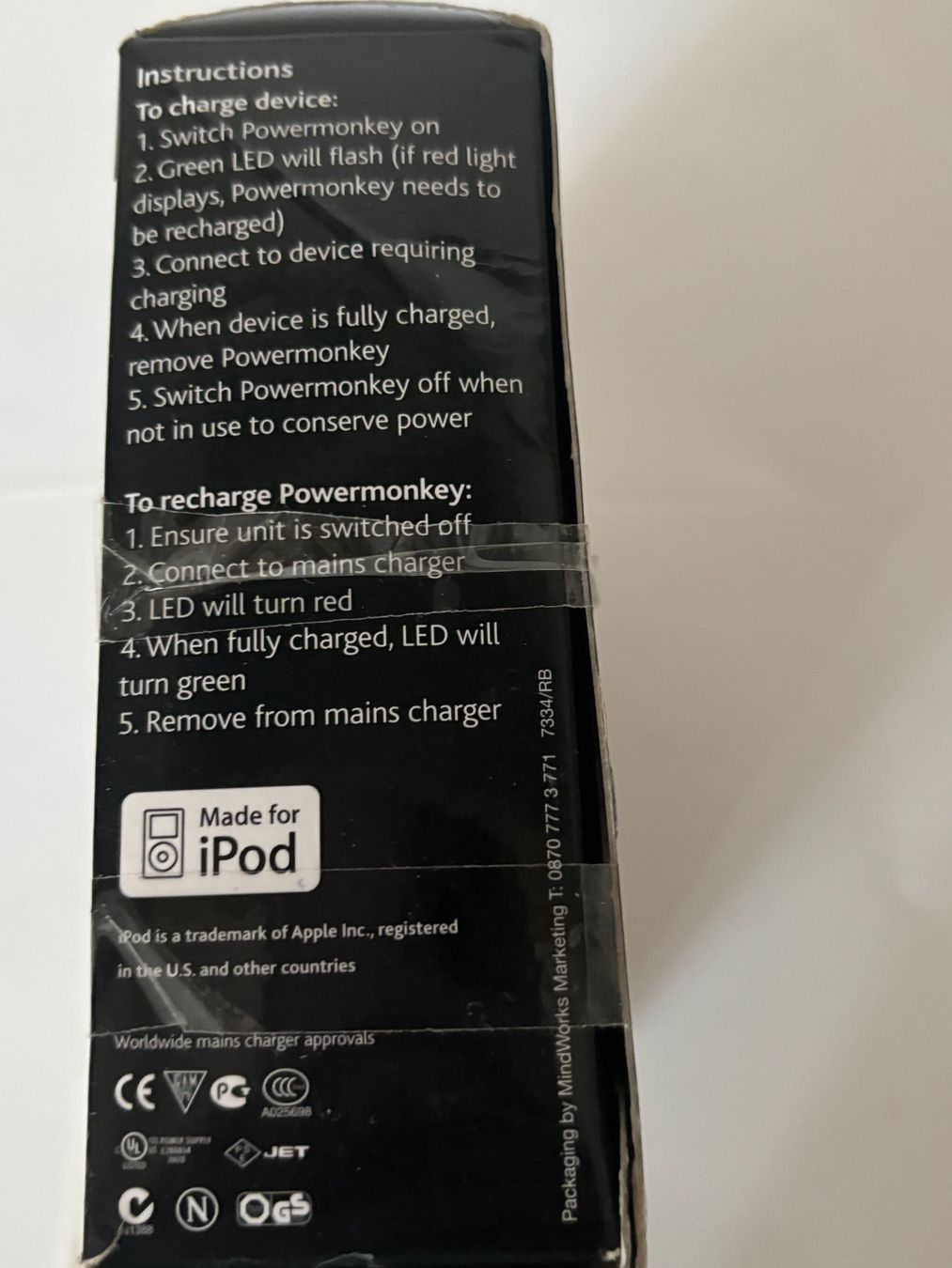 Caricabatterie: PowerTraveller PowerMonkey - Notfall Ladegerät - Silber (L4) – Usato da Wallisellen venduto da AS.TZ. 3