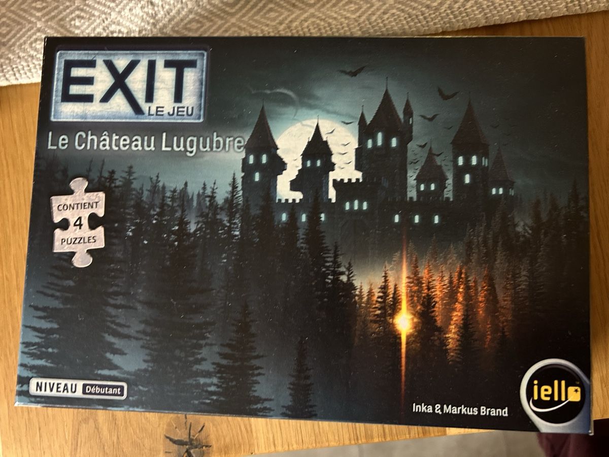 Puzzle: Puzzle EXIT - Le Château Lugubre, neuf – Nuovo e nell'imballaggio originale da Gorgier venduto da hcaroline4