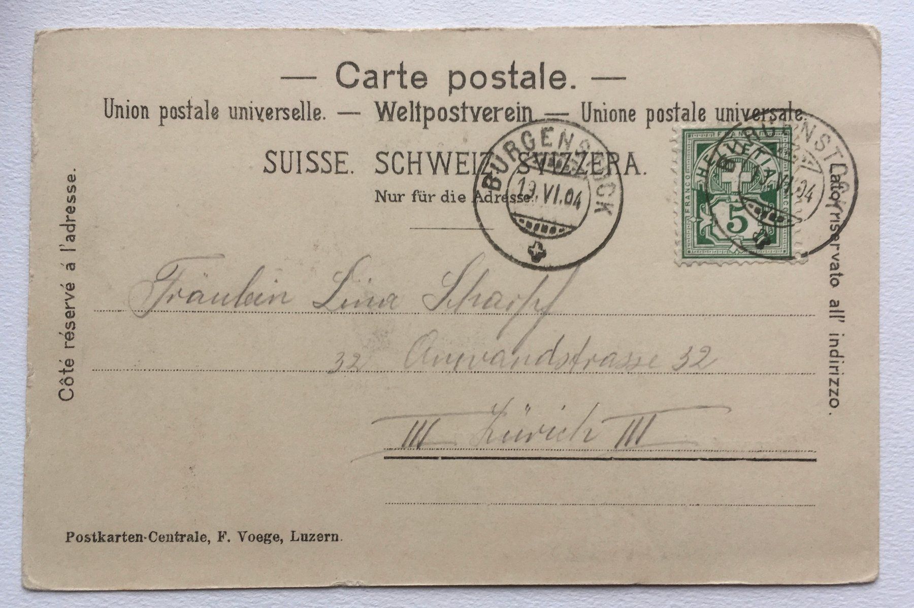 Cartoline postali: Ansichtskarte Bürgenstock – Usato da Dällikon venduto da All2 1