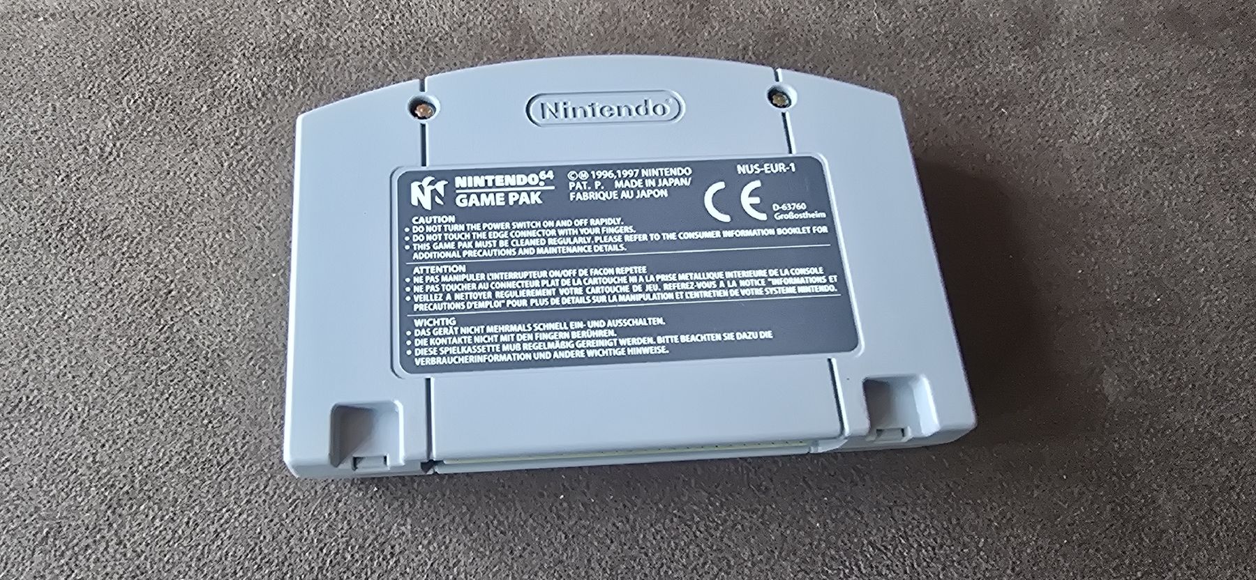 Nintendo Giochi: Resident Evil 2 N64 loose – Usato da Le Noirmont venduto da desoto55 1
