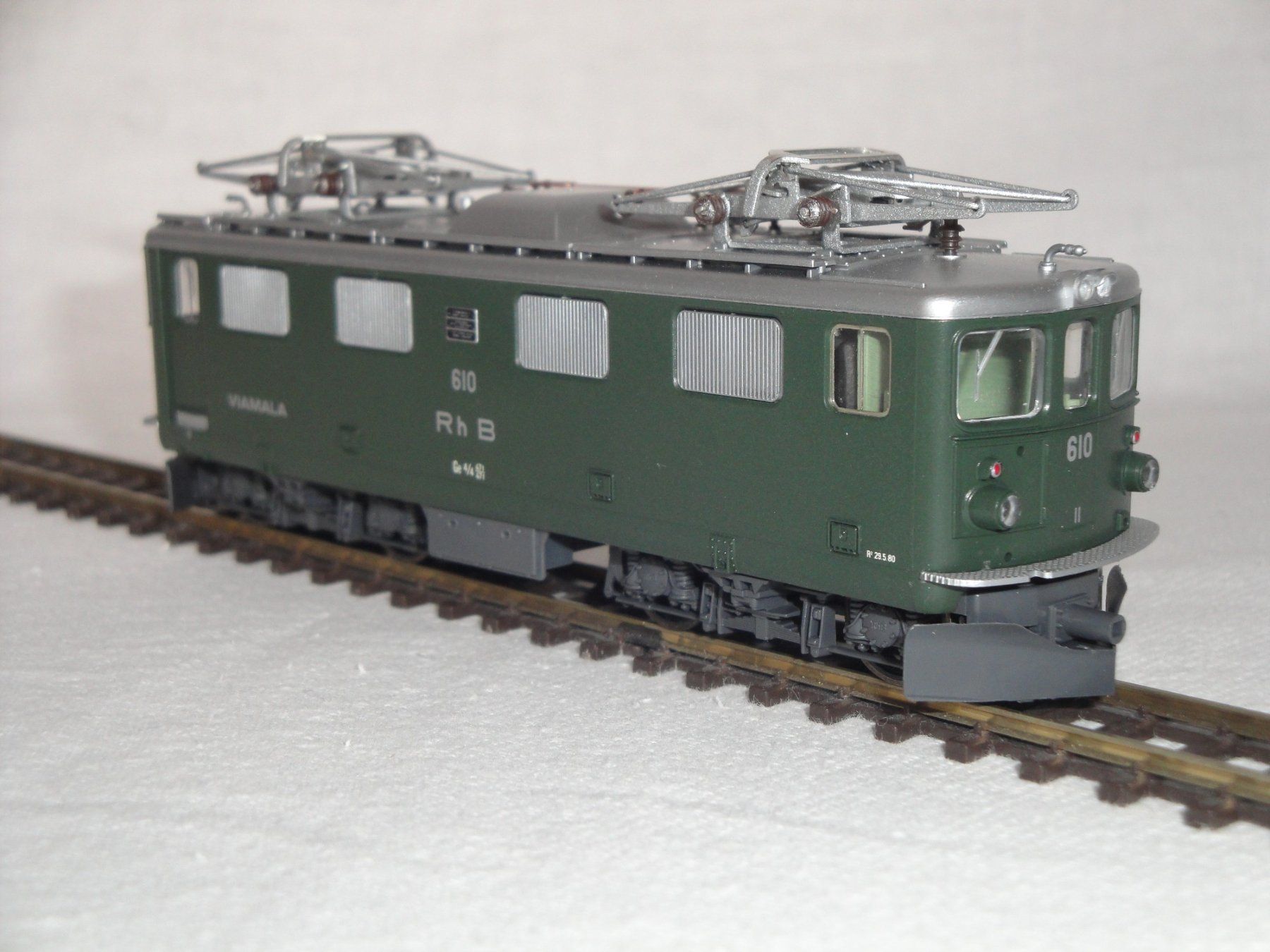 Bemo Modellini di ferrovie: Bemo RhB-Ge 4/4 I 610 VIAMALA – Nuovo e nell'imballaggio originale da Wolfwil venduto da heinzs3575 1