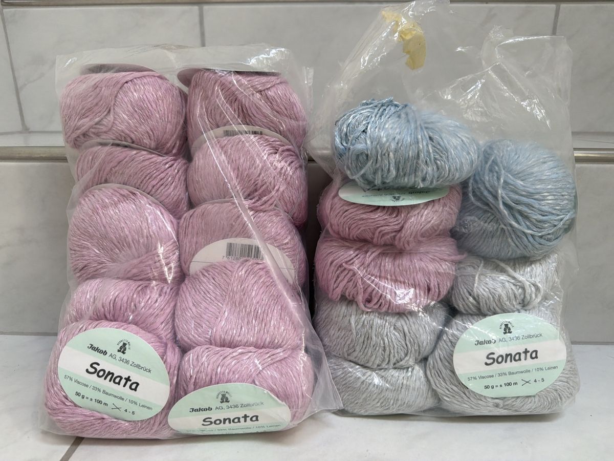 Cordelettes & Fils: Strickgarn 19 Strangen  – D'occasion à Biberist par Momo33