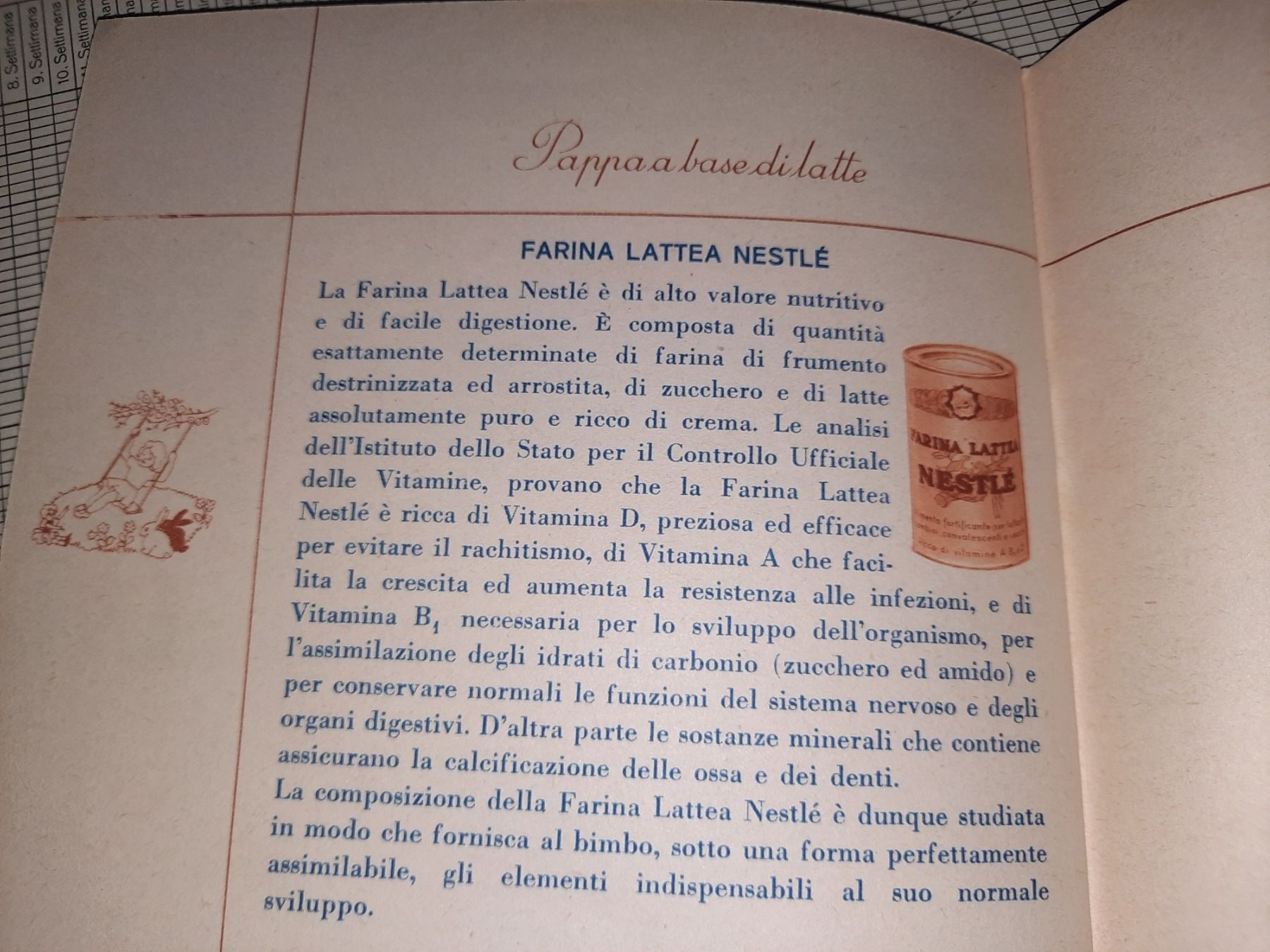 Libri: Opuscolo Nestlè anni 50 per i neogenitori – Usato da Biasca venduto da Old_6blh 5